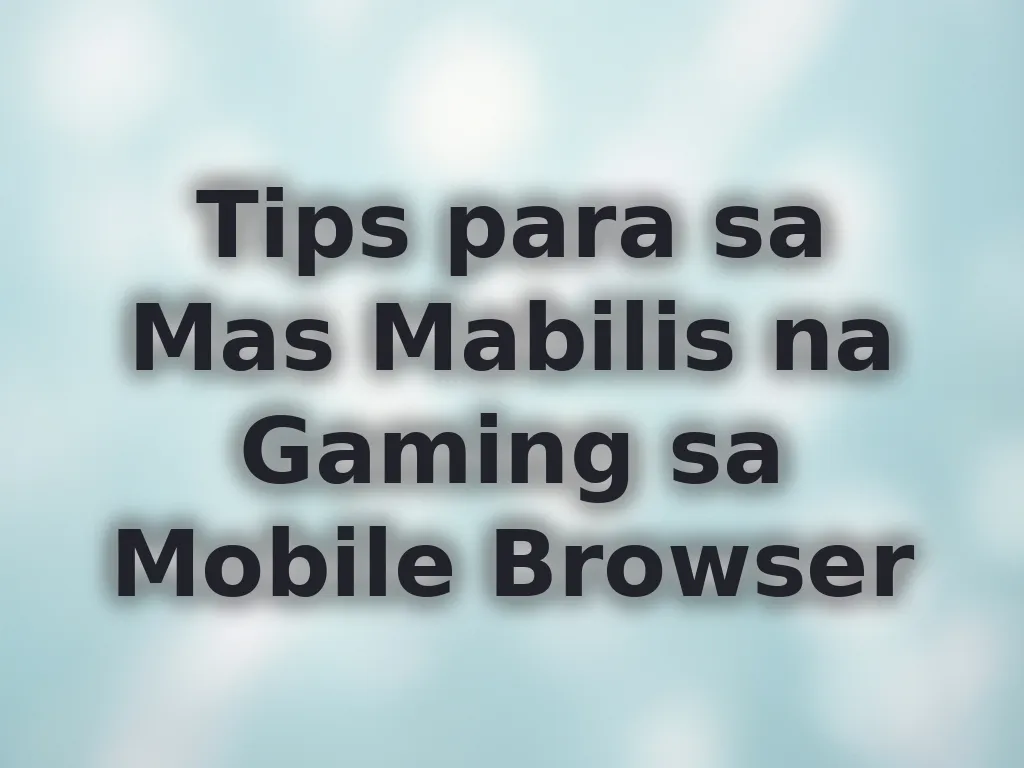 Mobile Optimization